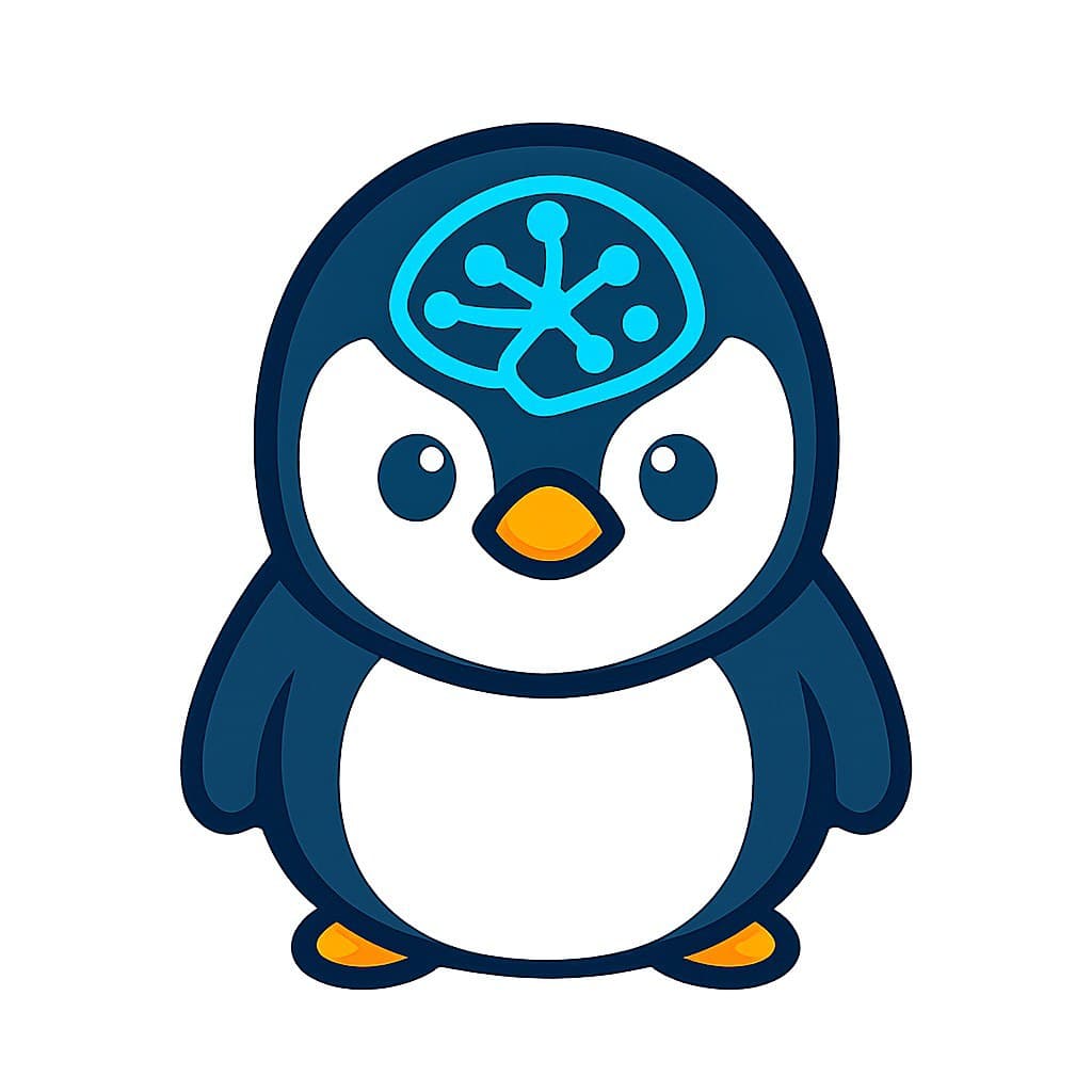 Logo penguin mascot